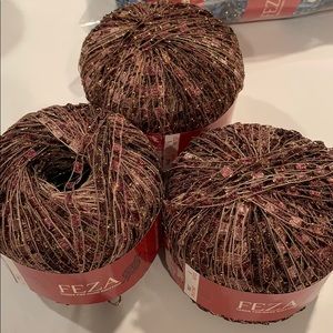 3 Rolls Trellis Ladder Yarn - New!